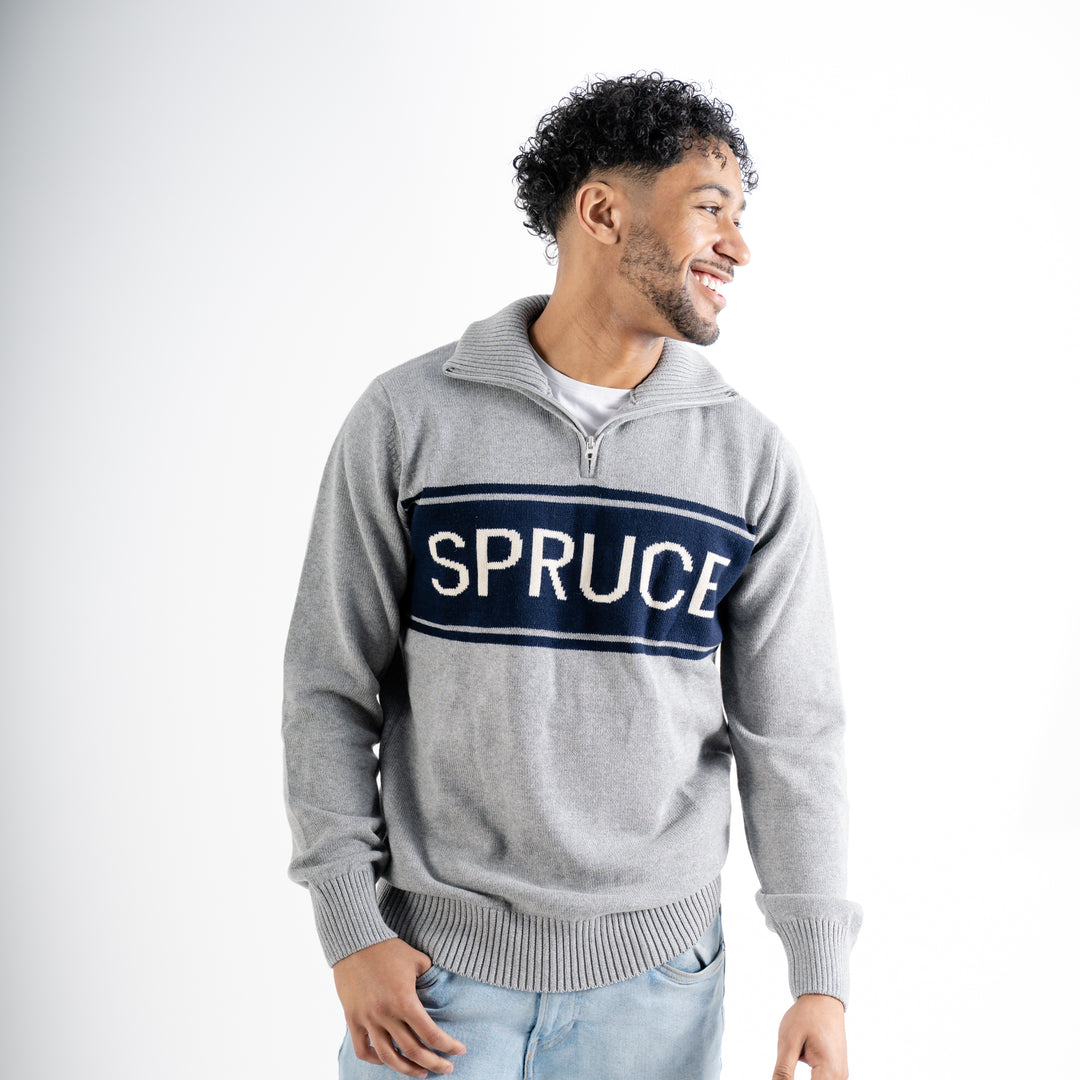 Spruce Meadows Knitted Half-Zip
