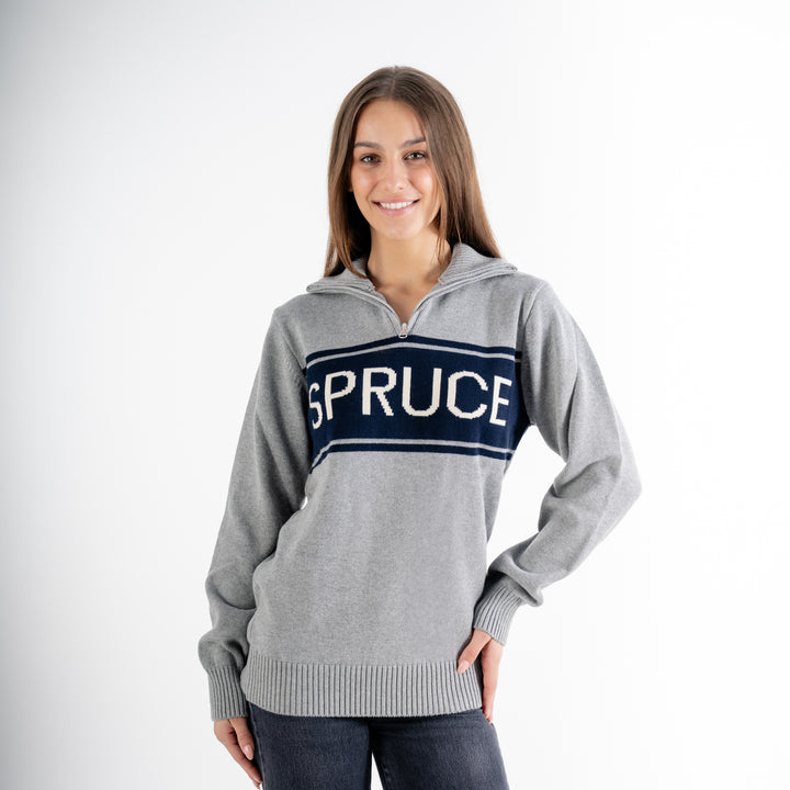 Spruce Meadows Knitted Half-Zip