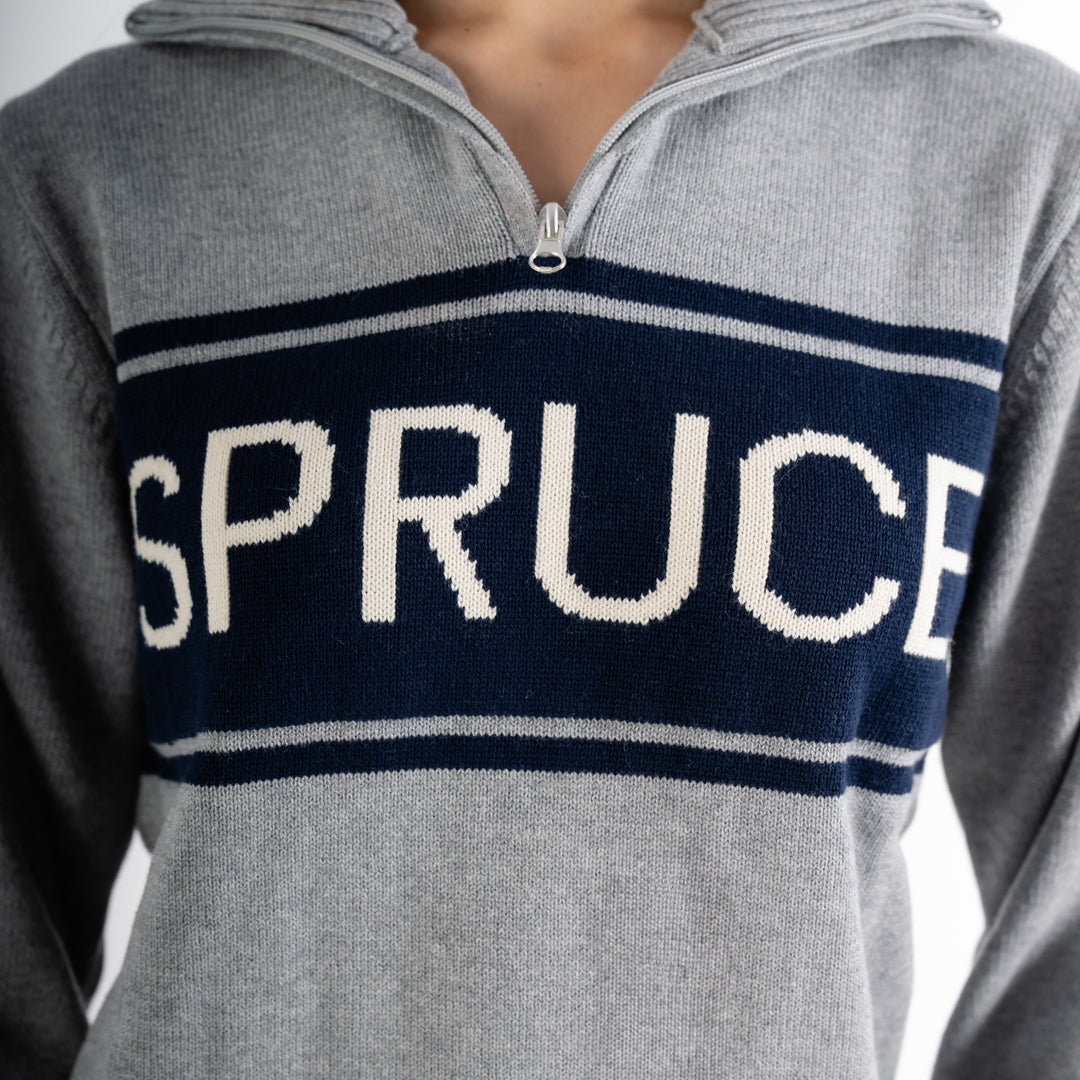 Spruce Meadows Knitted Half-Zip