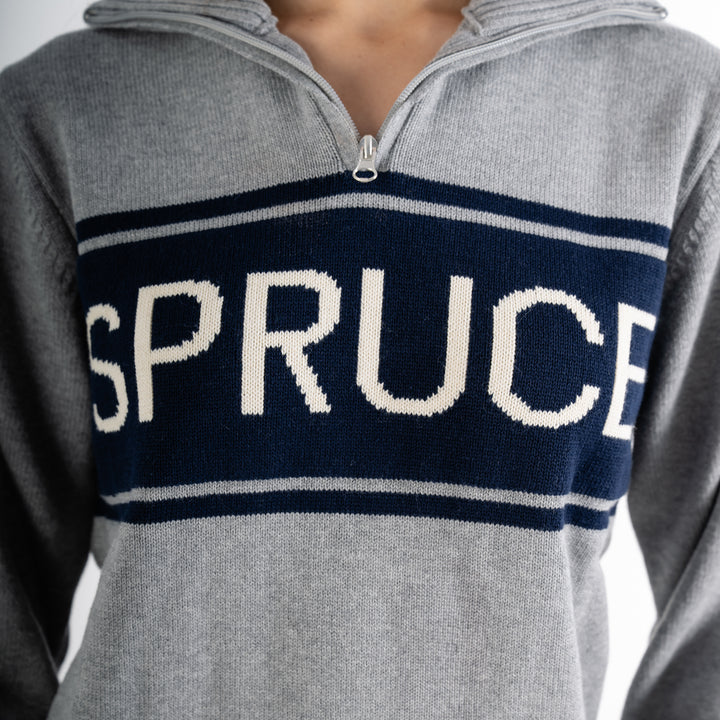 Spruce Meadows Knitted Half-Zip