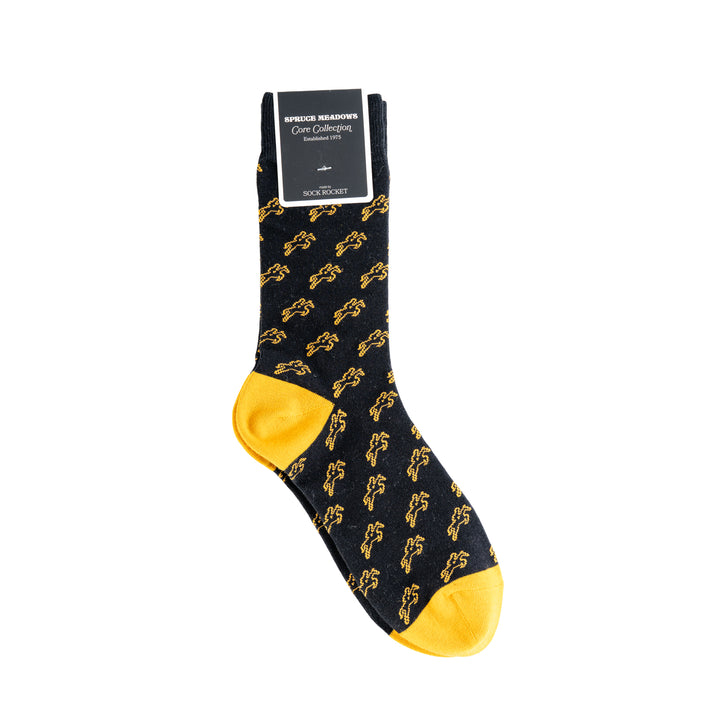 Crew Socks - Jumping Horse
