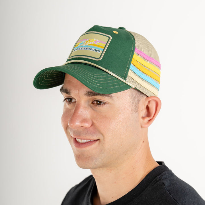 Spruce Meadows Retro Rope Trucker Hat