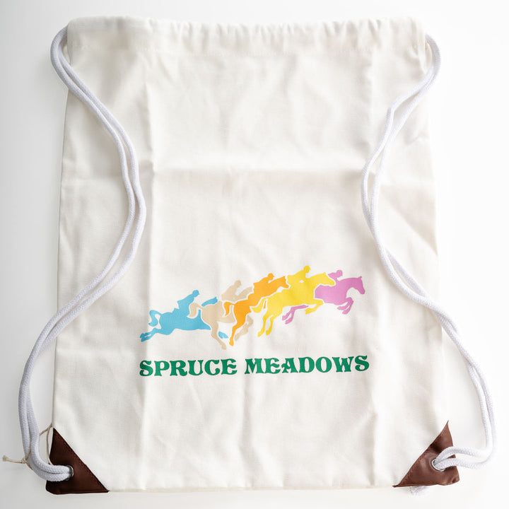 Spruce Meadows Drawstring Bag