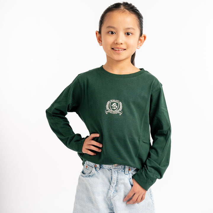 Youth T-Shirt Long-Sleeve Spruce Meadows Arch