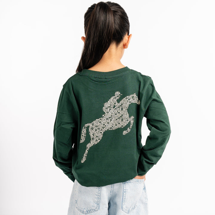 Youth T-Shirt Long-Sleeve Spruce Meadows Arch