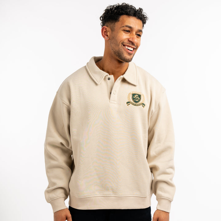 Rugger Sweater with Crest