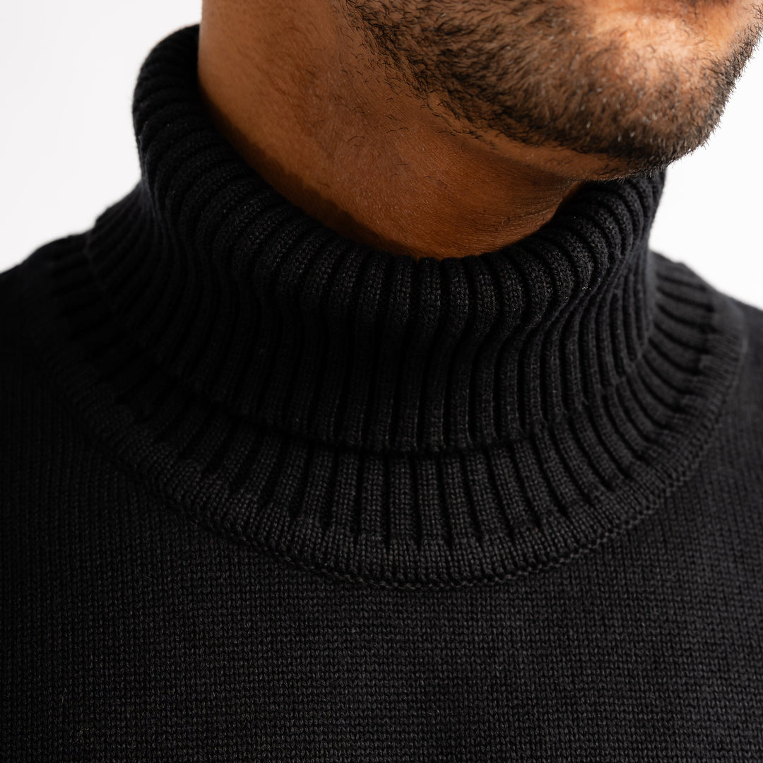 Knitted Turtleneck Sweater