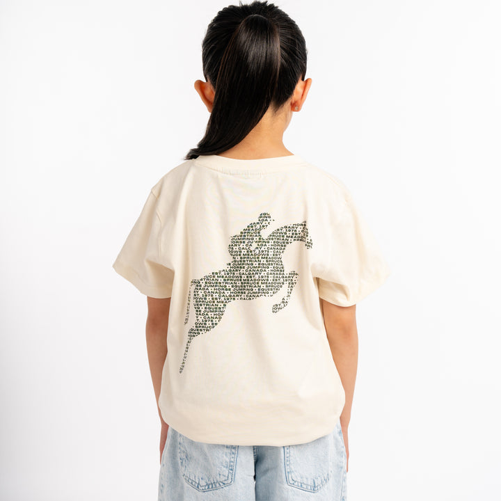 Youth Relaxed T-Shirt High Density Leaping Horse