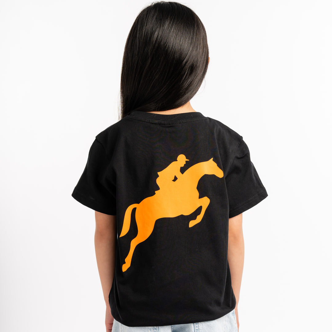 Youth Relaxed T-Shirt High Density Leaping Horse