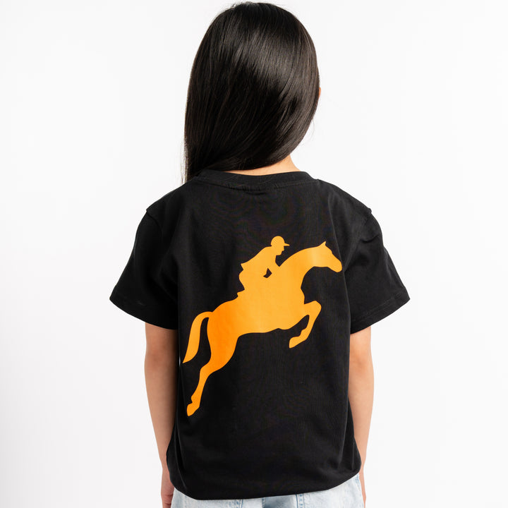 Youth Relaxed T-Shirt High Density Leaping Horse