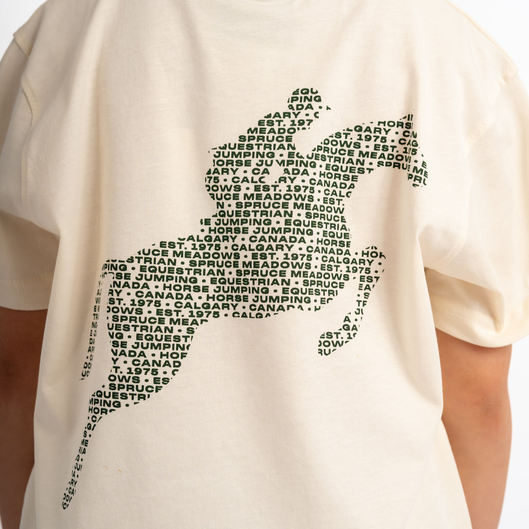 Youth Relaxed T-Shirt High Density Leaping Horse