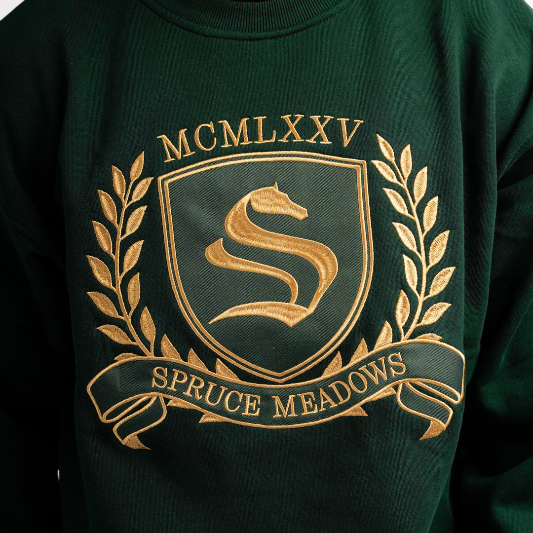 Relaxed Crewneck  w/ Crest