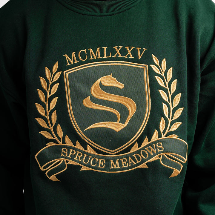 Relaxed Crewneck  w/ Crest