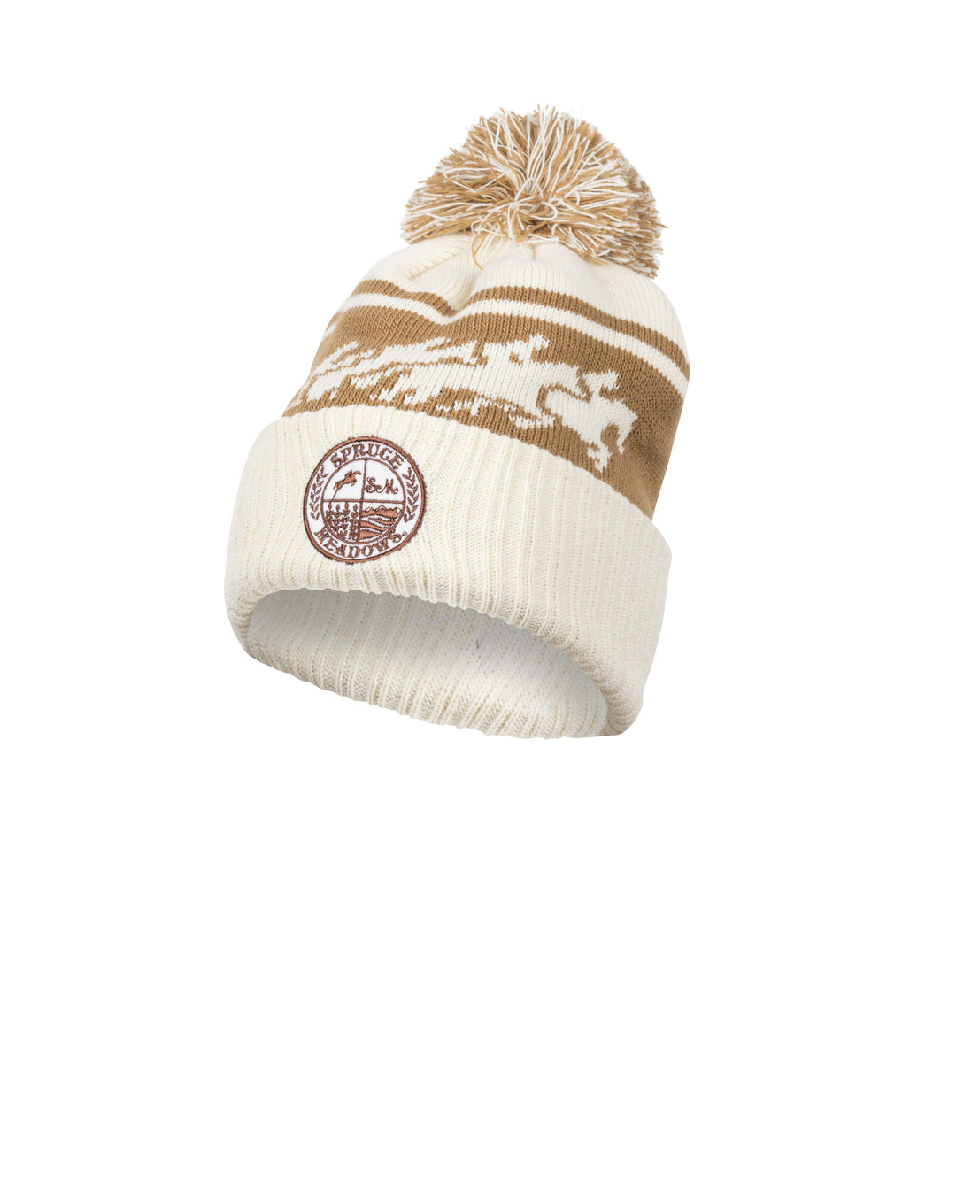 Spruce Meadows Pom-Pom Beanie