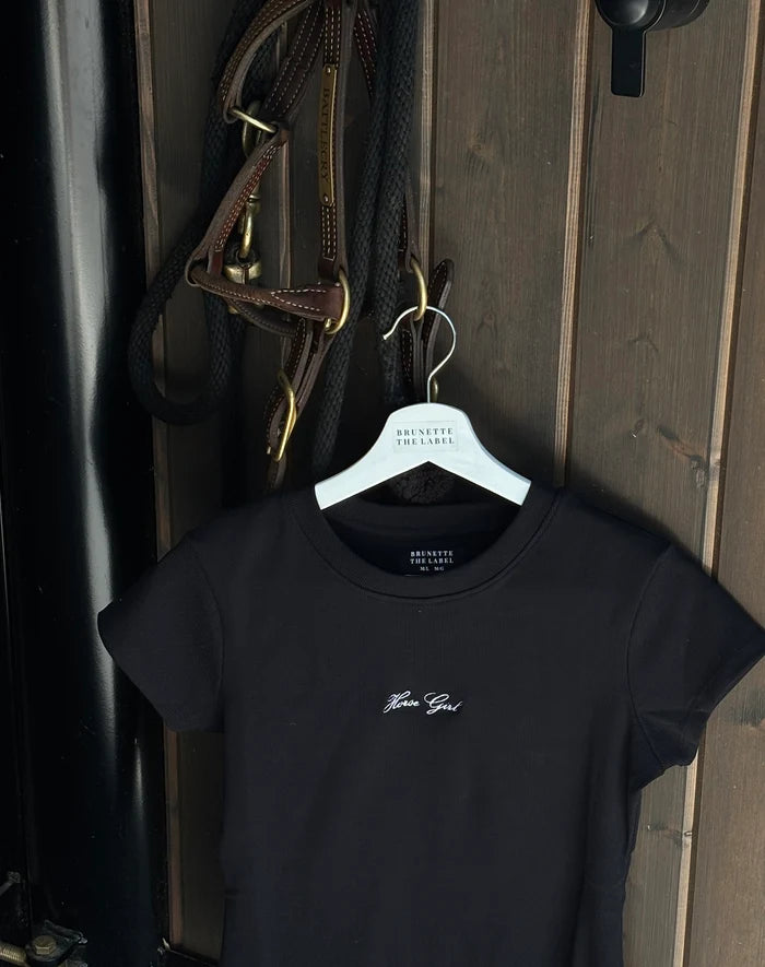 "Horse Girl" Ribbed Tee