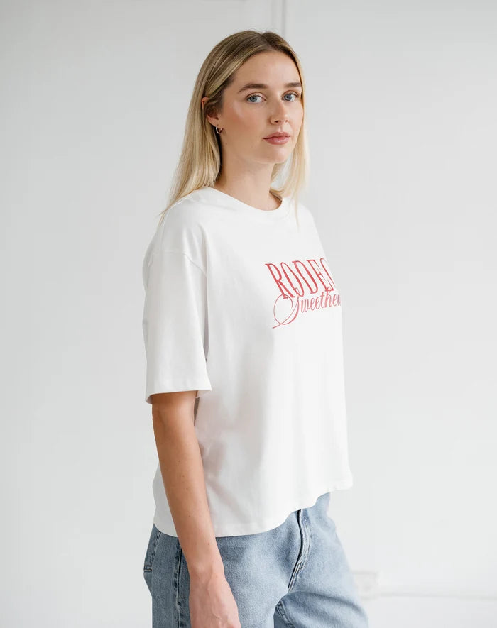 "Rodeo Sweetheart" Boxy Tee