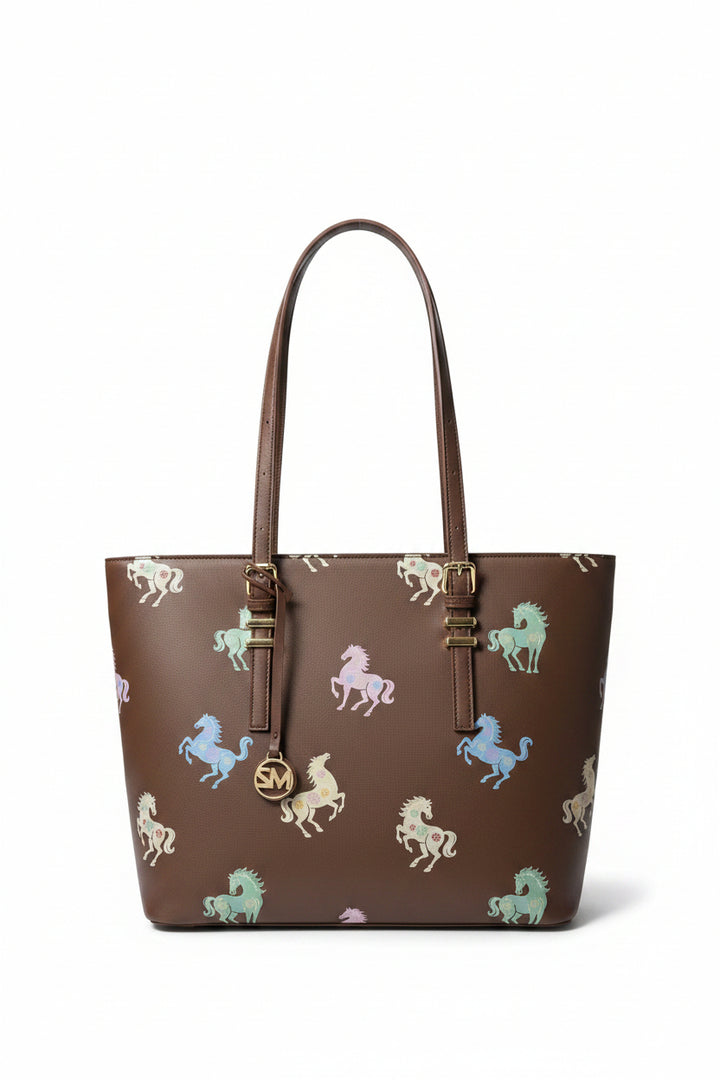 Year of the Horse Leather Tote