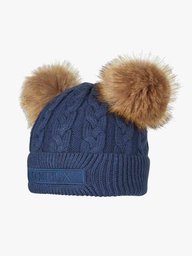 Mini Double Pom Toque