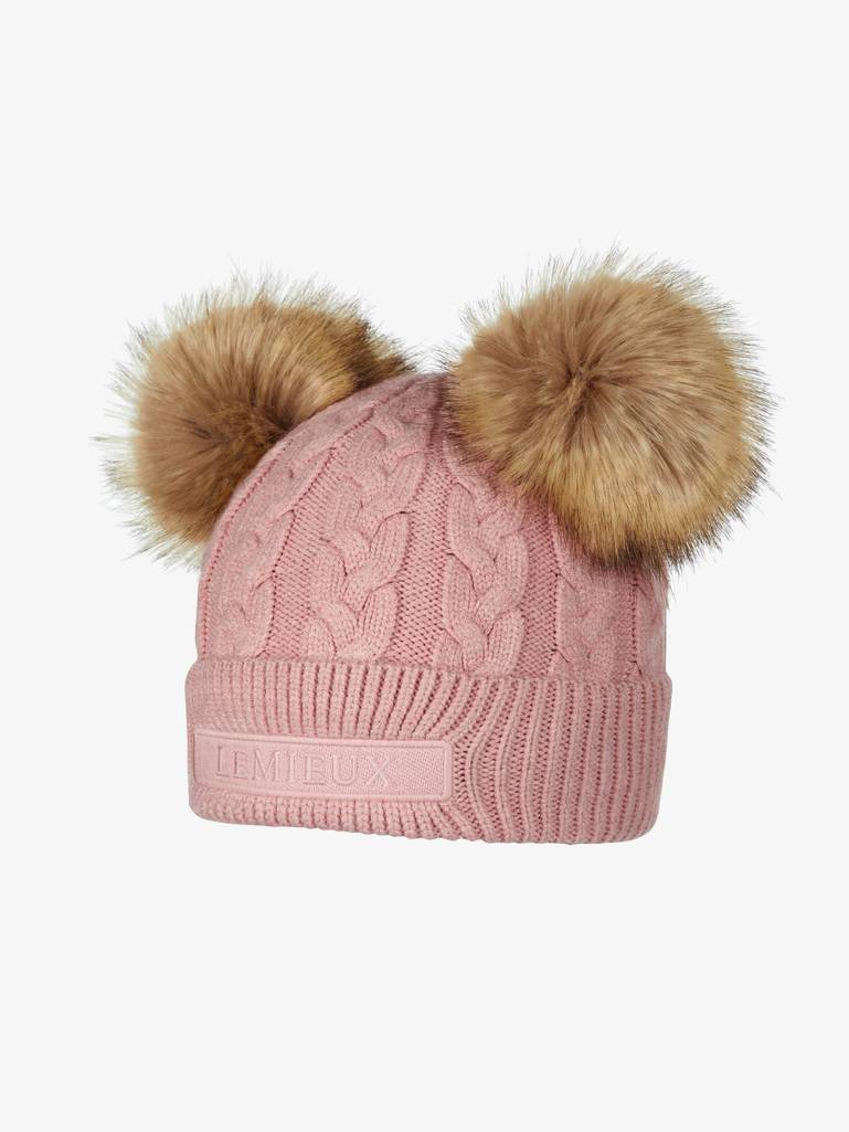 Mini Double Pom Toque