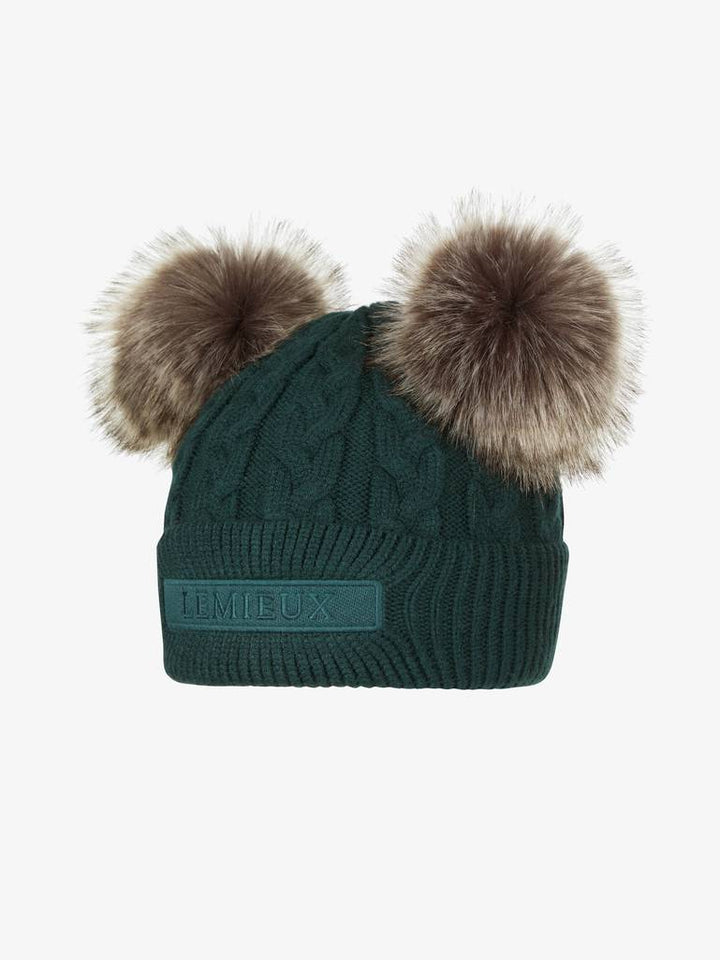 Mini Double Pom Toque