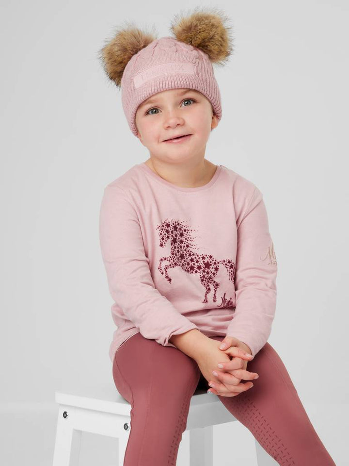 Mini Double Pom Toque