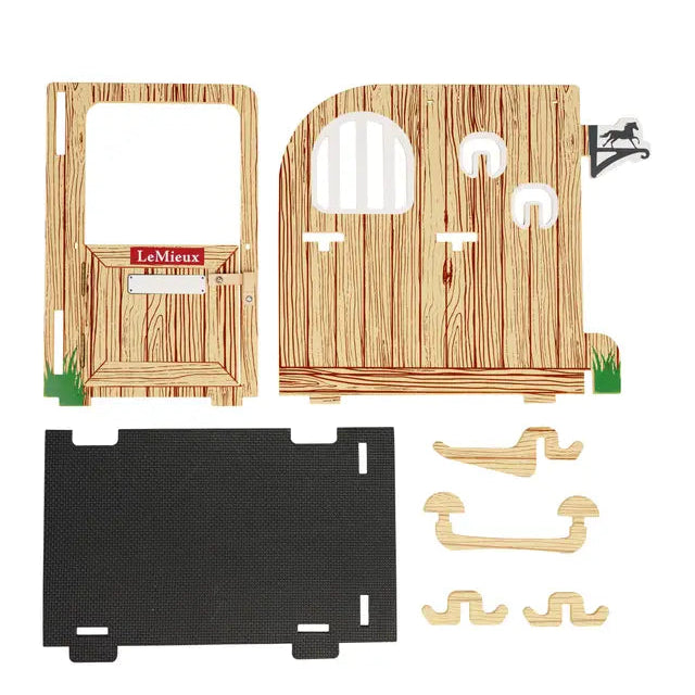 Toy Pony Wooden Stable Set