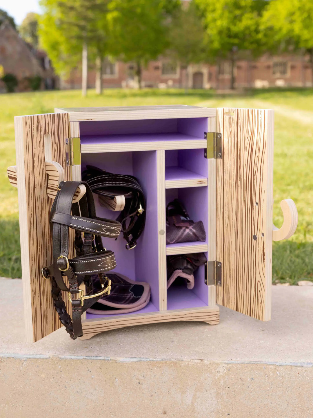 Toy Pony Tack Locker Wooden
