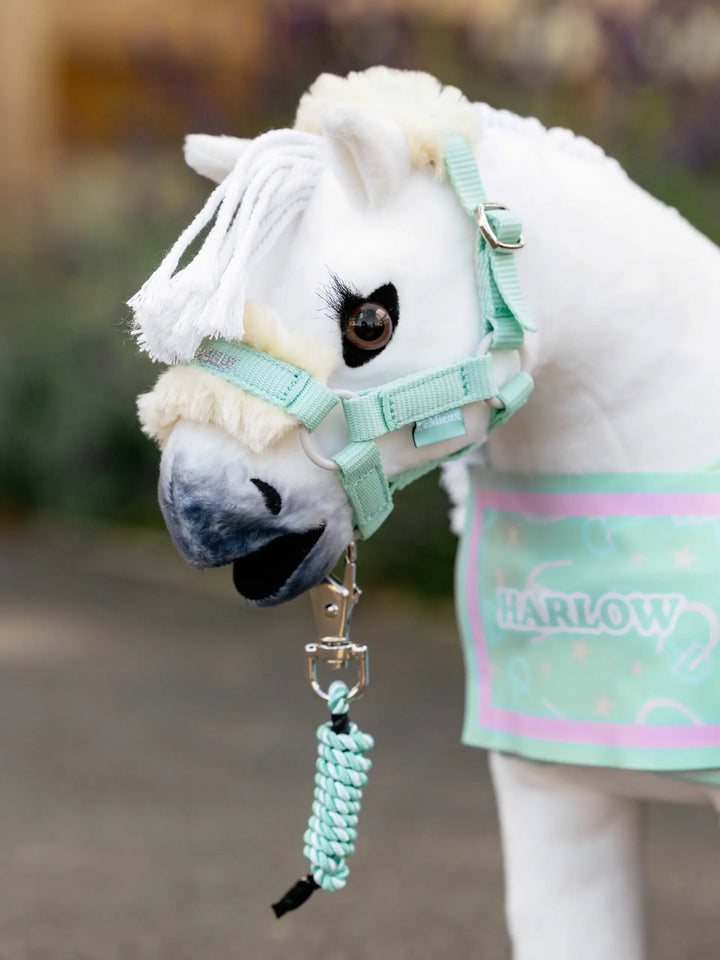 Harlow Toy Pony Headcollar &amp; Leadrope Softmint
