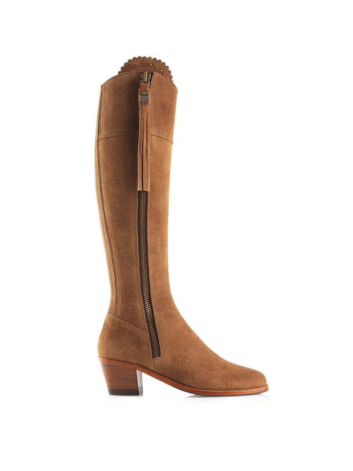 The Regina Heeled Tall Boot