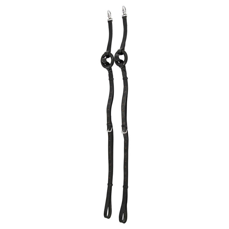 Side Reins-Leather with Donuts