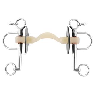 Nathe Soft Ported Pelham with Short Shank 20mm Thick