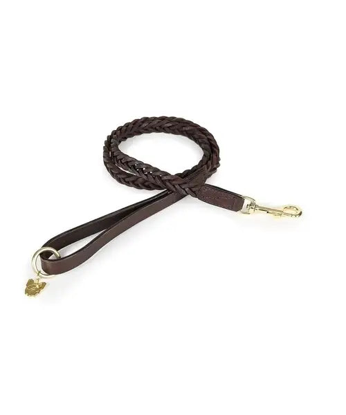 Digby &amp; Fox Plaited Dog Lead