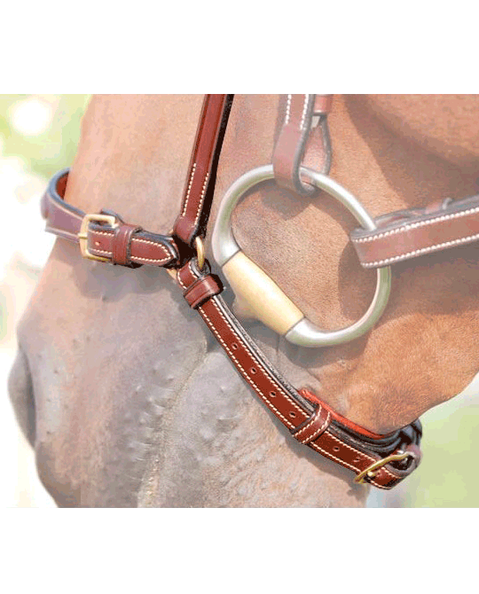 Adjustable Drop Crank Noseband - Dyon Collection