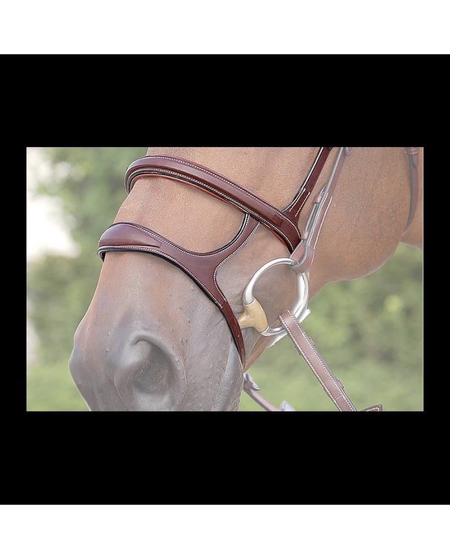 Double Nose Band Bridle - Dyon Collection
