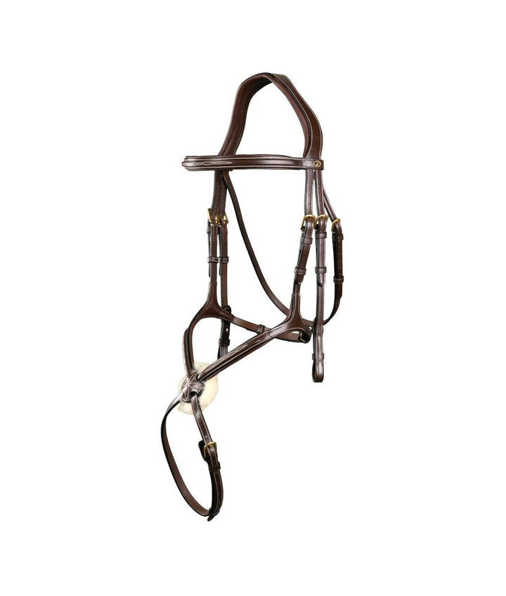 Fancy Stitch Figure 8 Noseband Bridle - Dyon Collection