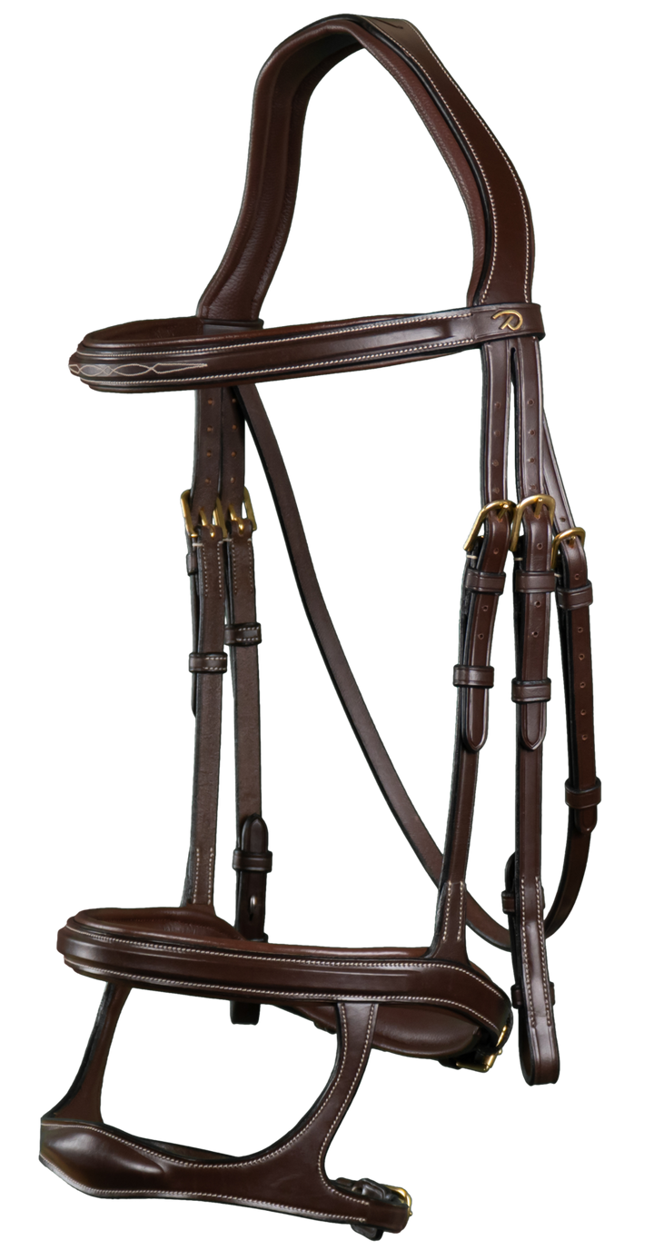 Double Nose Band Bridle - Dyon Collection