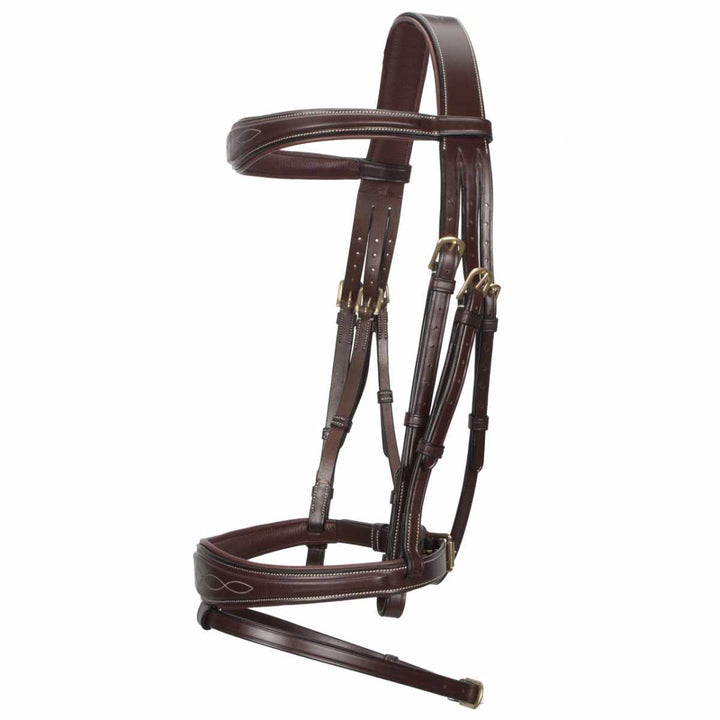Fancy Anatomic Flash Noseband Bridle - Dyon Collection