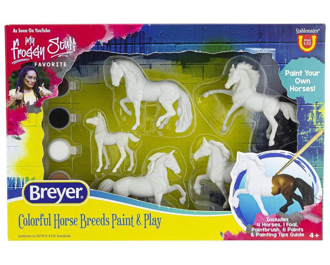 Colorful Breeds Paint &amp; Play