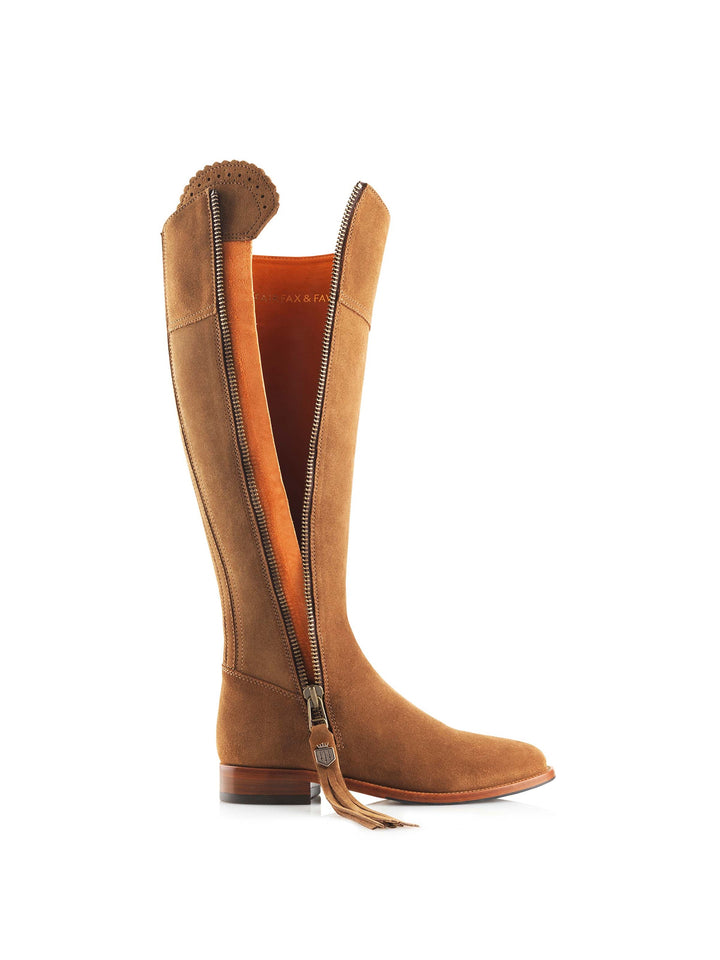 The Regina Flat Tall Boot
