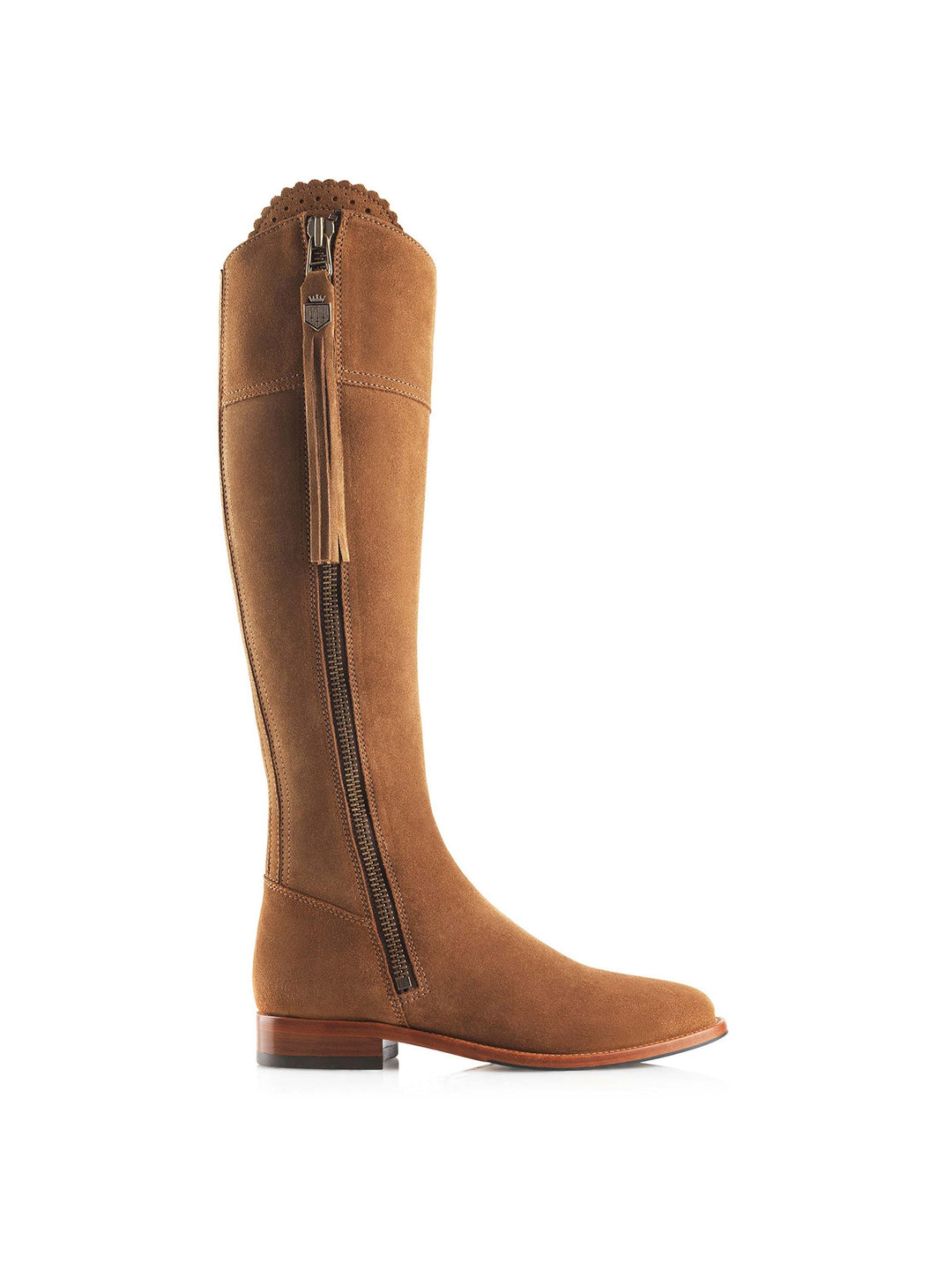 The Regina Flat Tall Boot