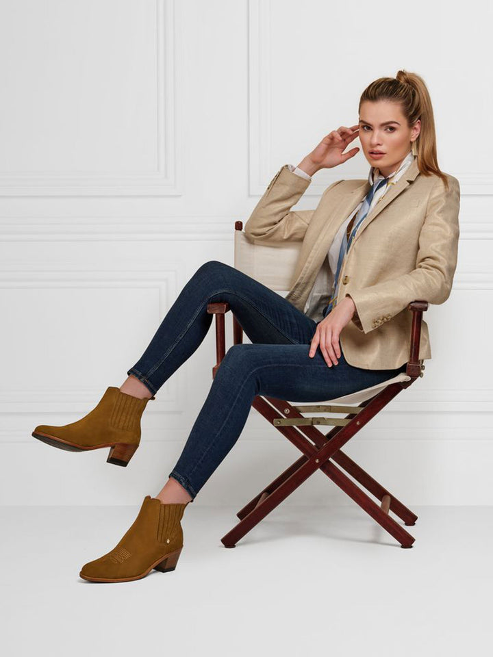 The Rockingham Heeled Ankle Boot